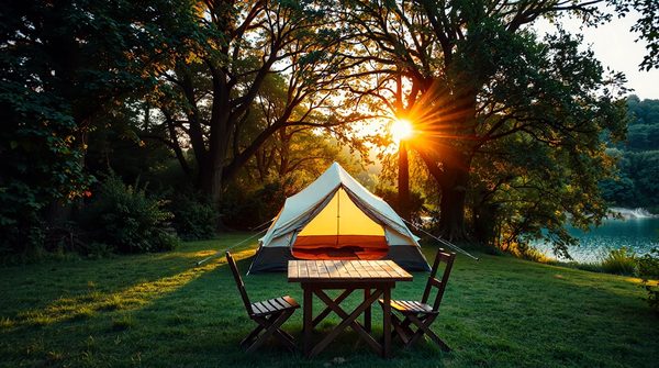Escapade nature : camping à dinan entre confort et détente !